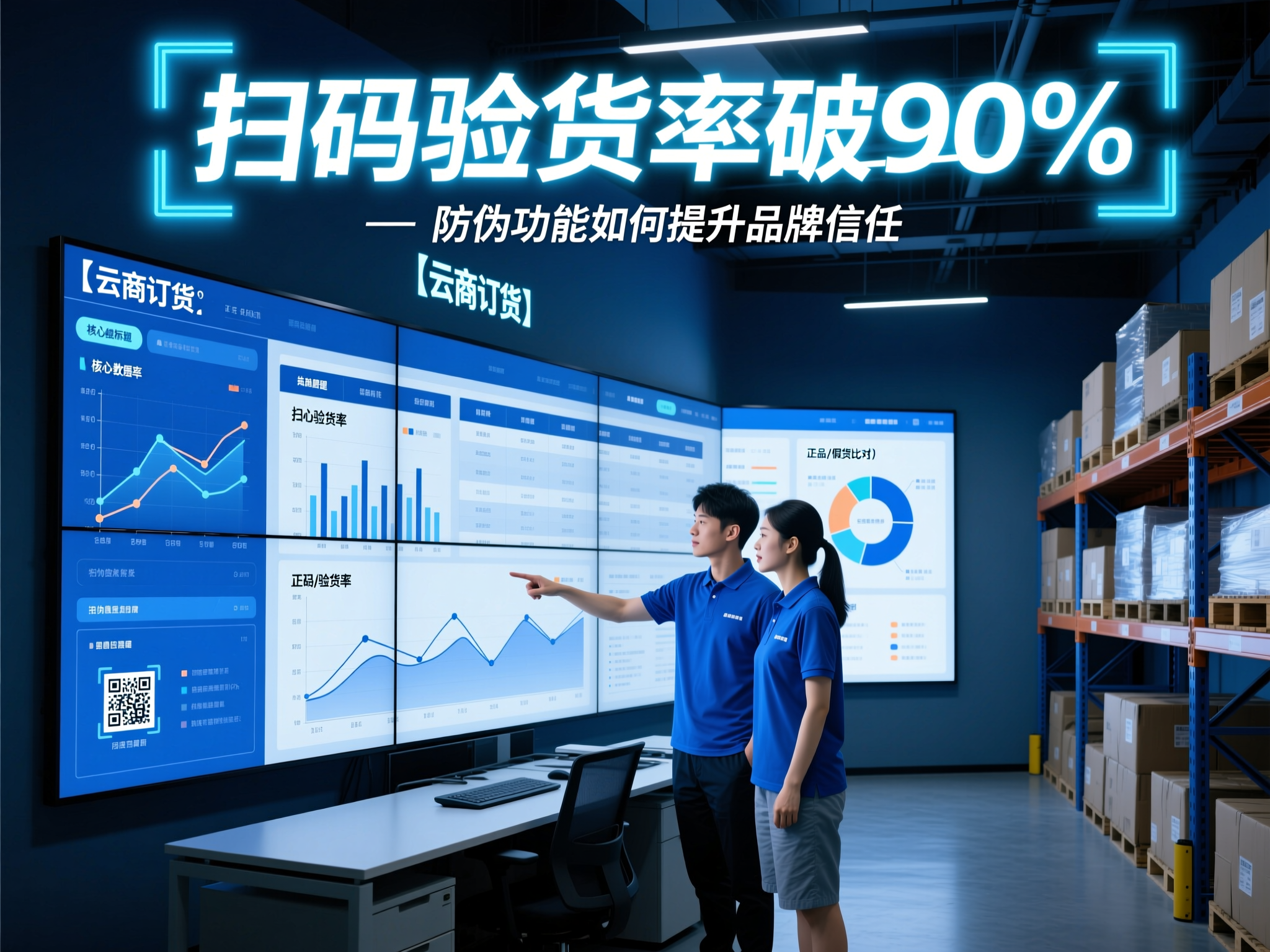 扫码验货率破90%：防伪功能如何提升品牌信任 | 批发订货系统——云商订货