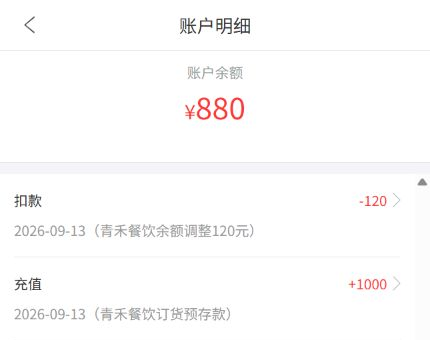 历史手机商城预存八百八十增加扣减明细参考