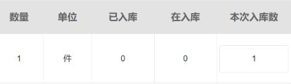 历史商家退货入库局部:件、原退1、已入0、在入0、本次1;待入库节点和仓库须回同一商家退货记录核对。