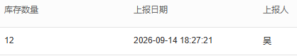 历史上报数量日期人员原行