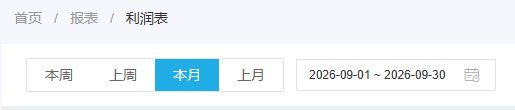历史利润表入口和期间关键区，先确认目标表，当前企业入口需另核对。