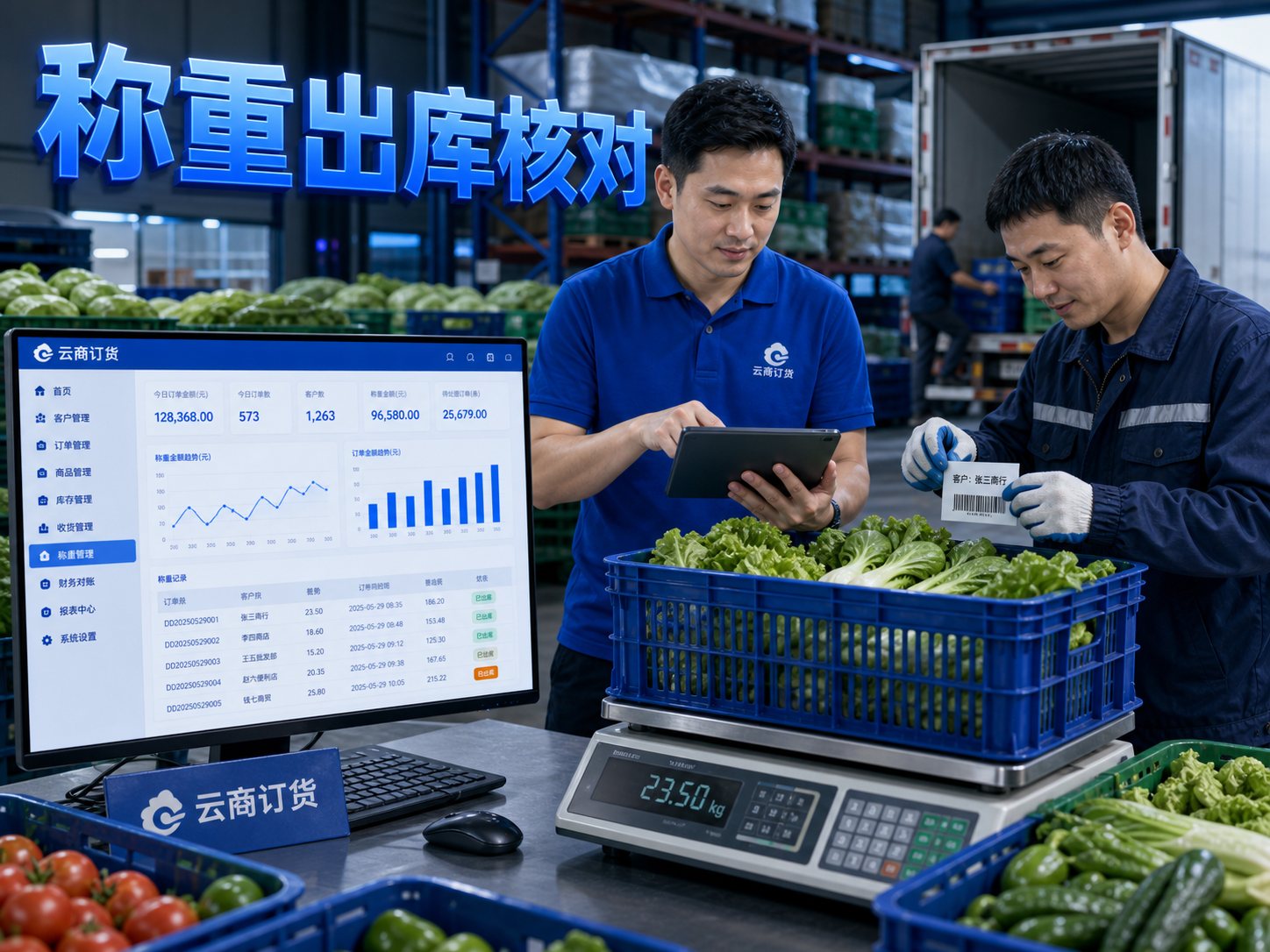 配图4-称重出库核对