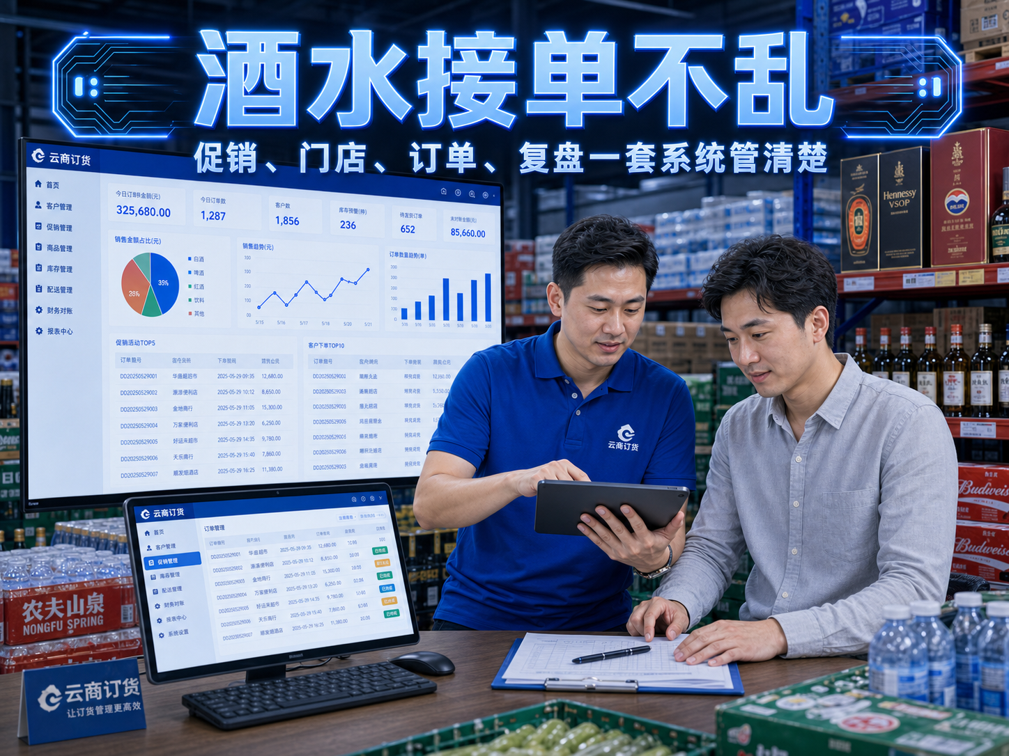 饮料酒水订货系统：从群发促销到客户下单怎么形成闭环｜云上订货·批发商价格管理——云商订货