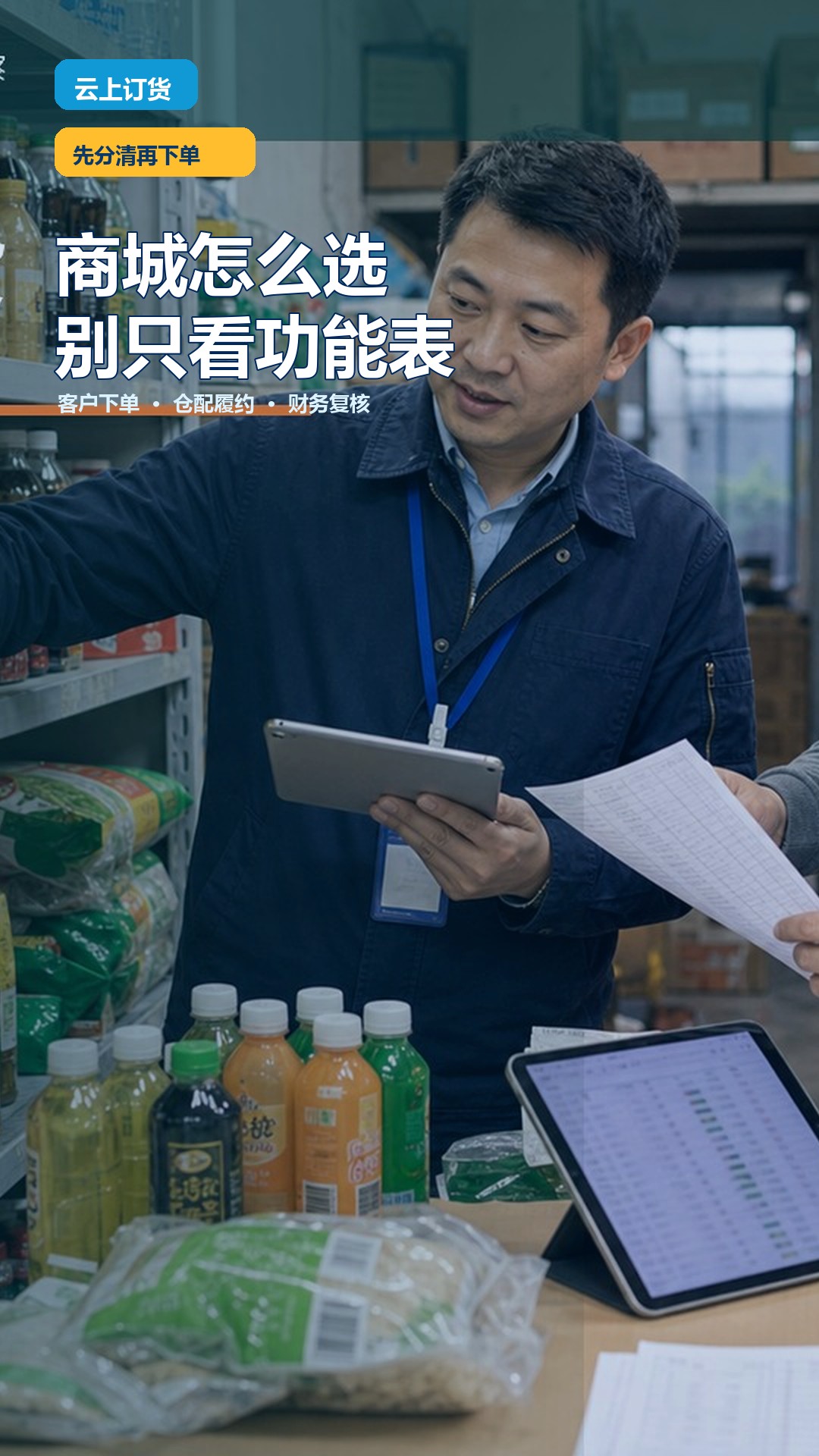 订货商城怎么选？购物车前先分清两件事