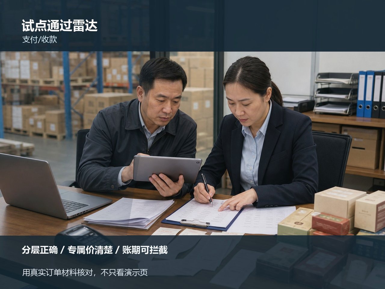 电话补单的业务现场