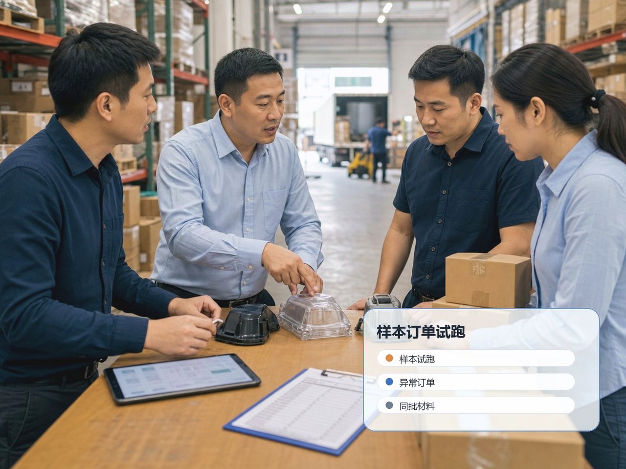 订货单变化的证据材料