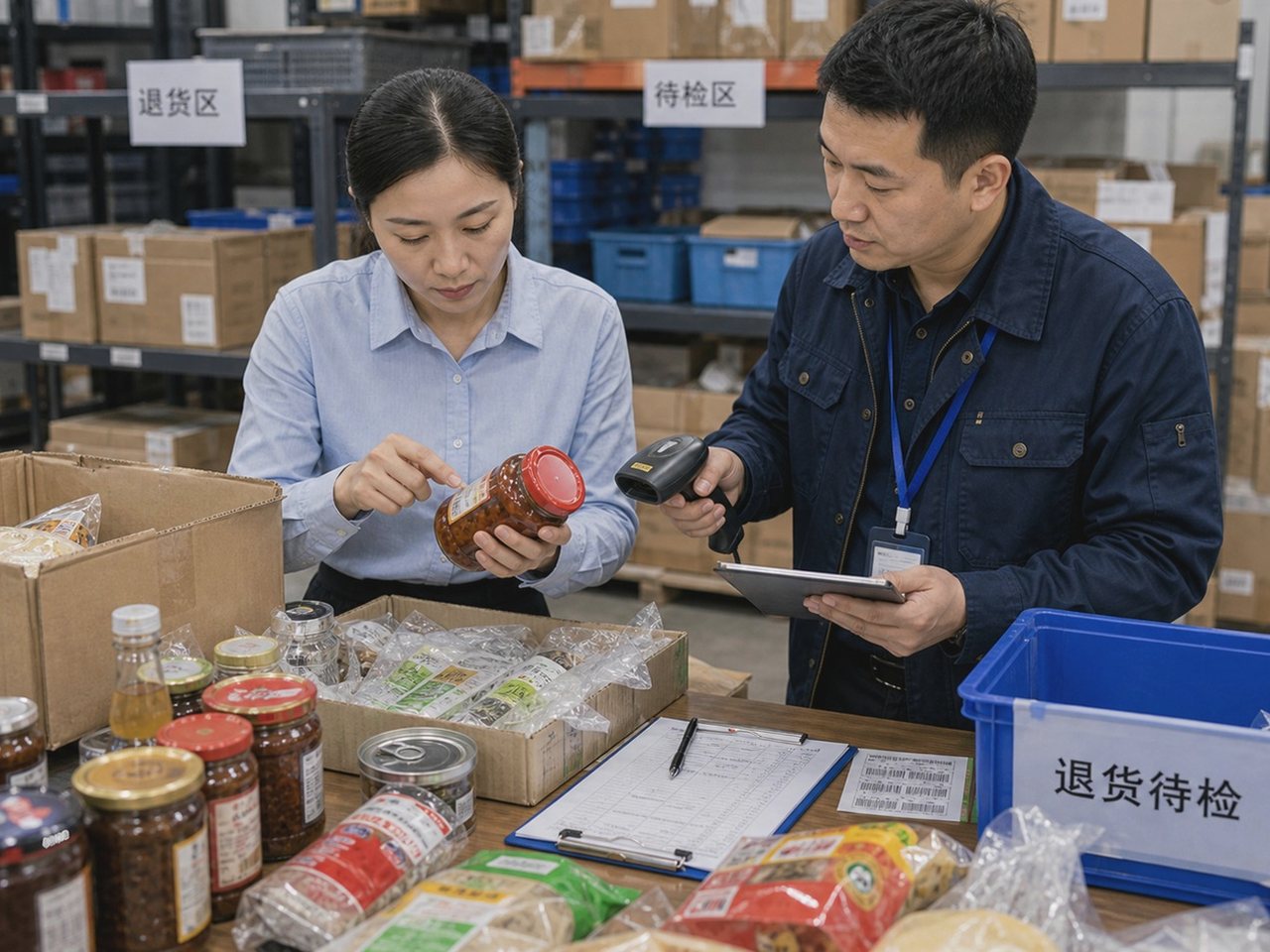 前台订单进入后台的现场