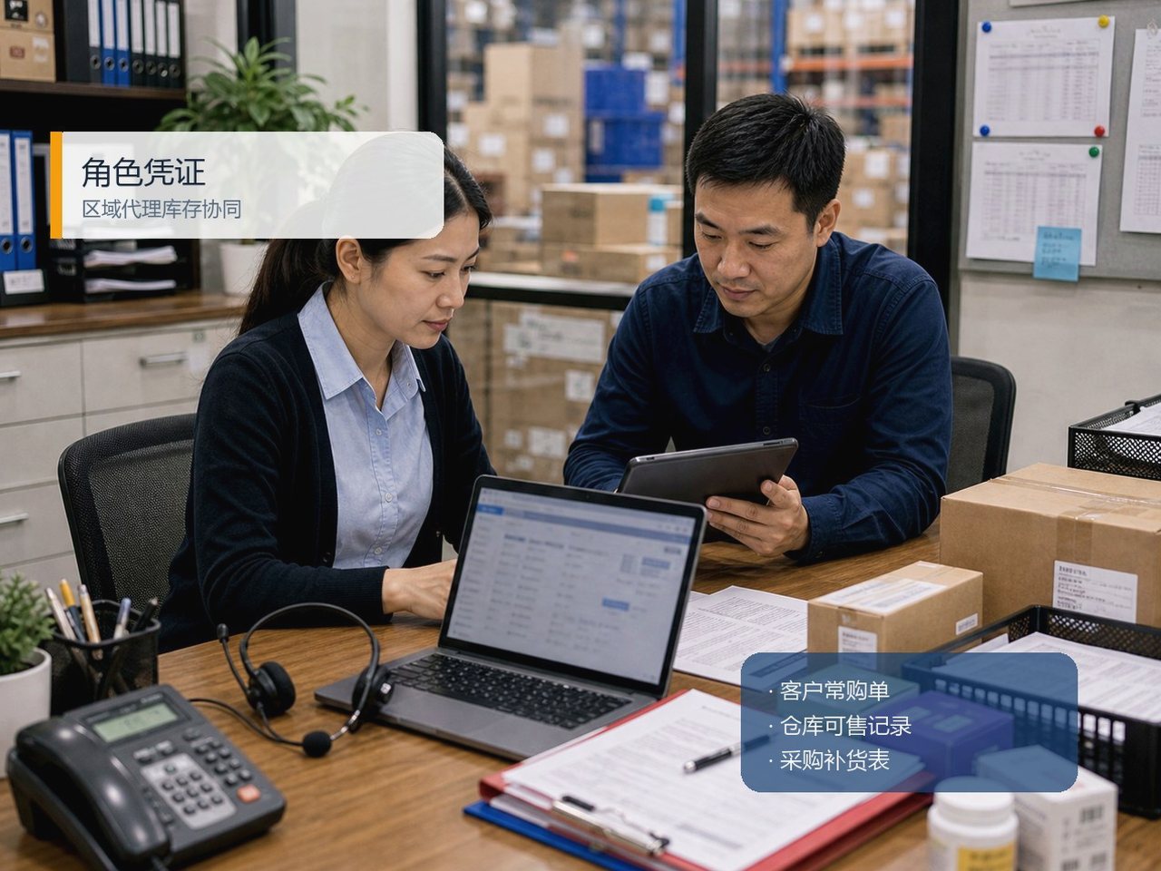 适用企业的业务现场