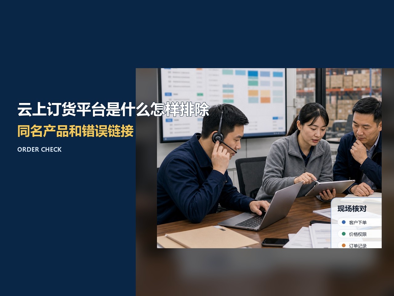 云上订货平台是什么？一笔订单看清业务边界