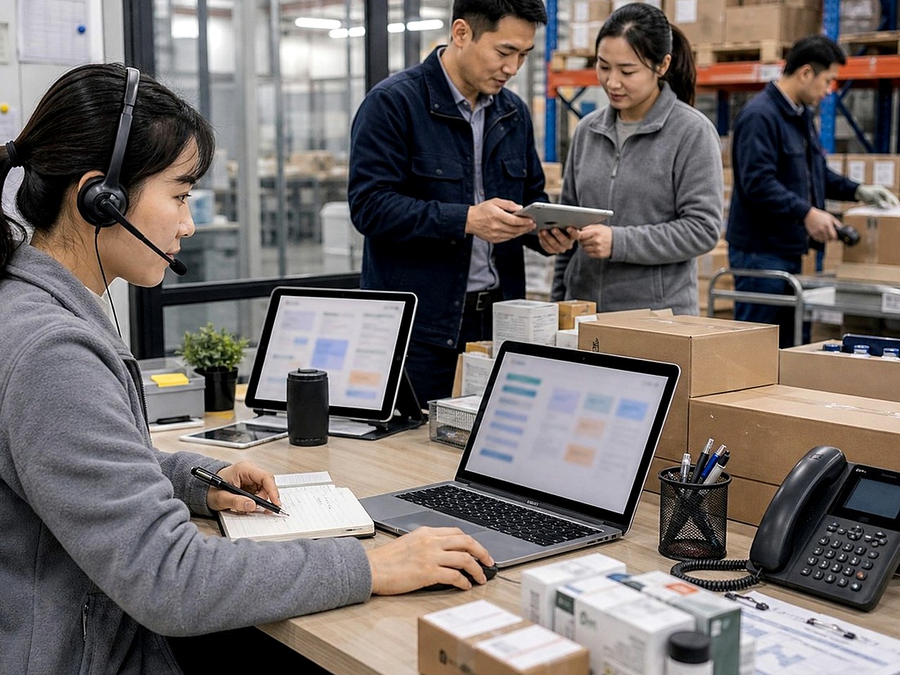 Business workflow scene 3