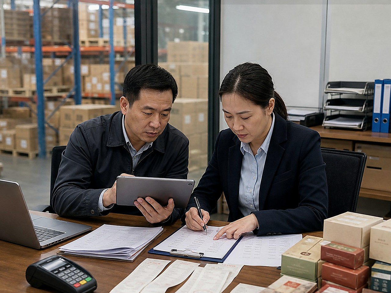 Business workflow scene 1
