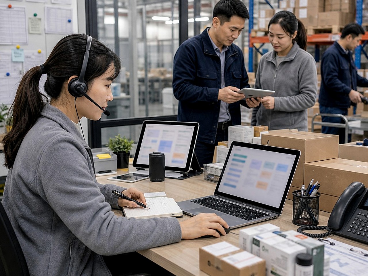Business workflow scene 2