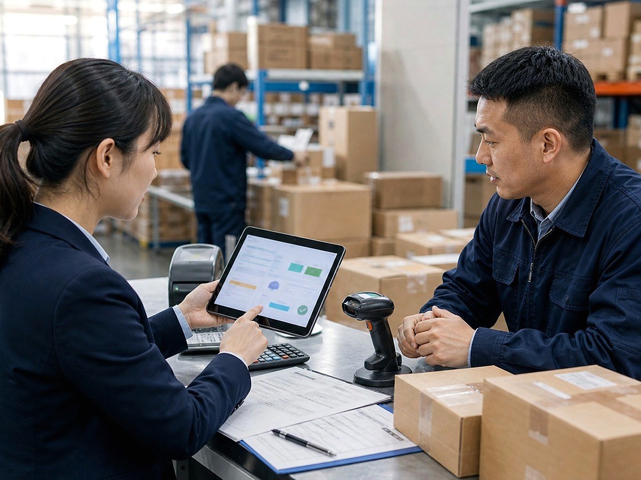Business workflow scene 4