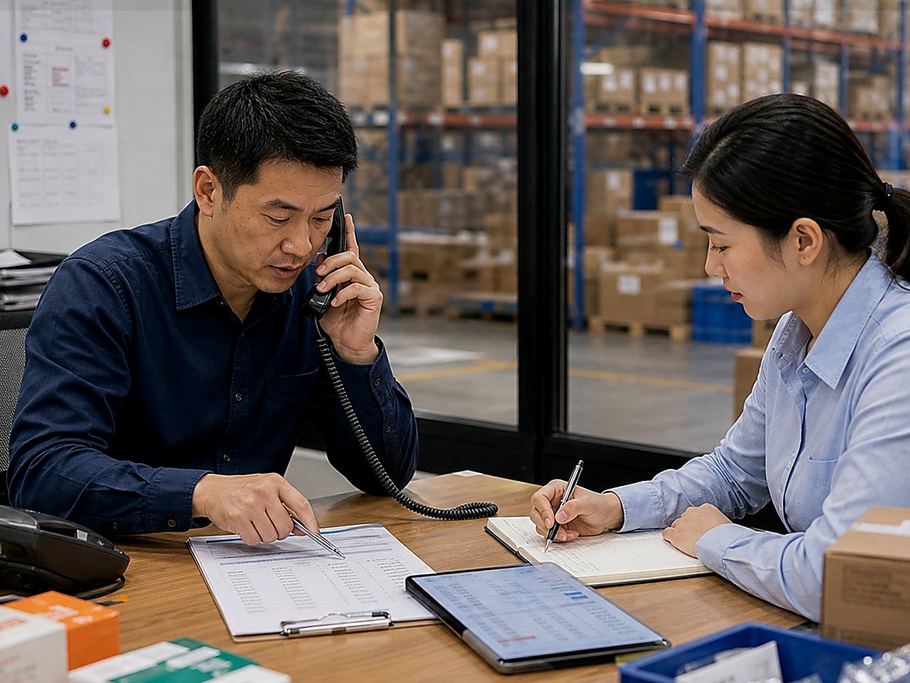 Business workflow scene 1