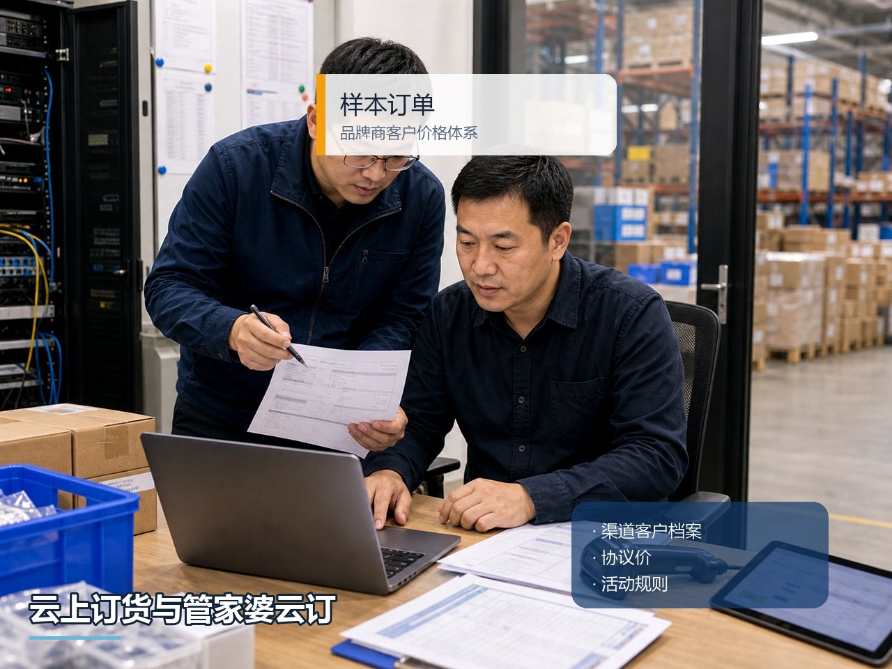 云上订货与管家婆云订货怎么比较常购补货与客户分层？