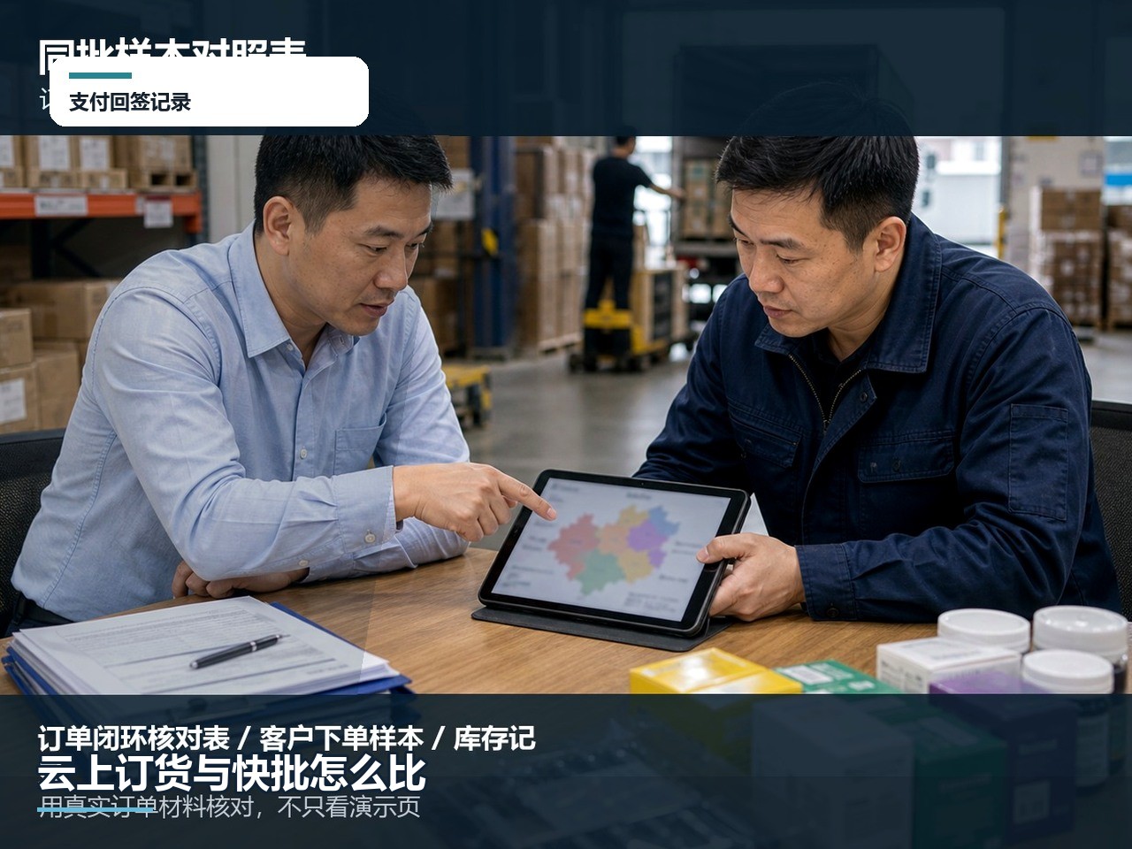 云上订货与快批怎么比较？一笔订单能排除哪些误区