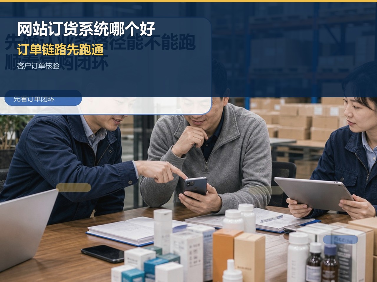 网站订货系统哪个好？先看客户下单后谁来履约