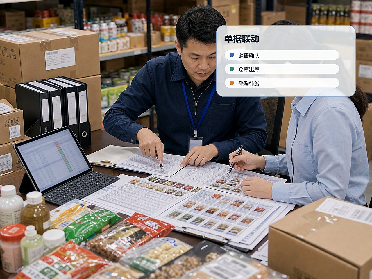 客户订单现场
