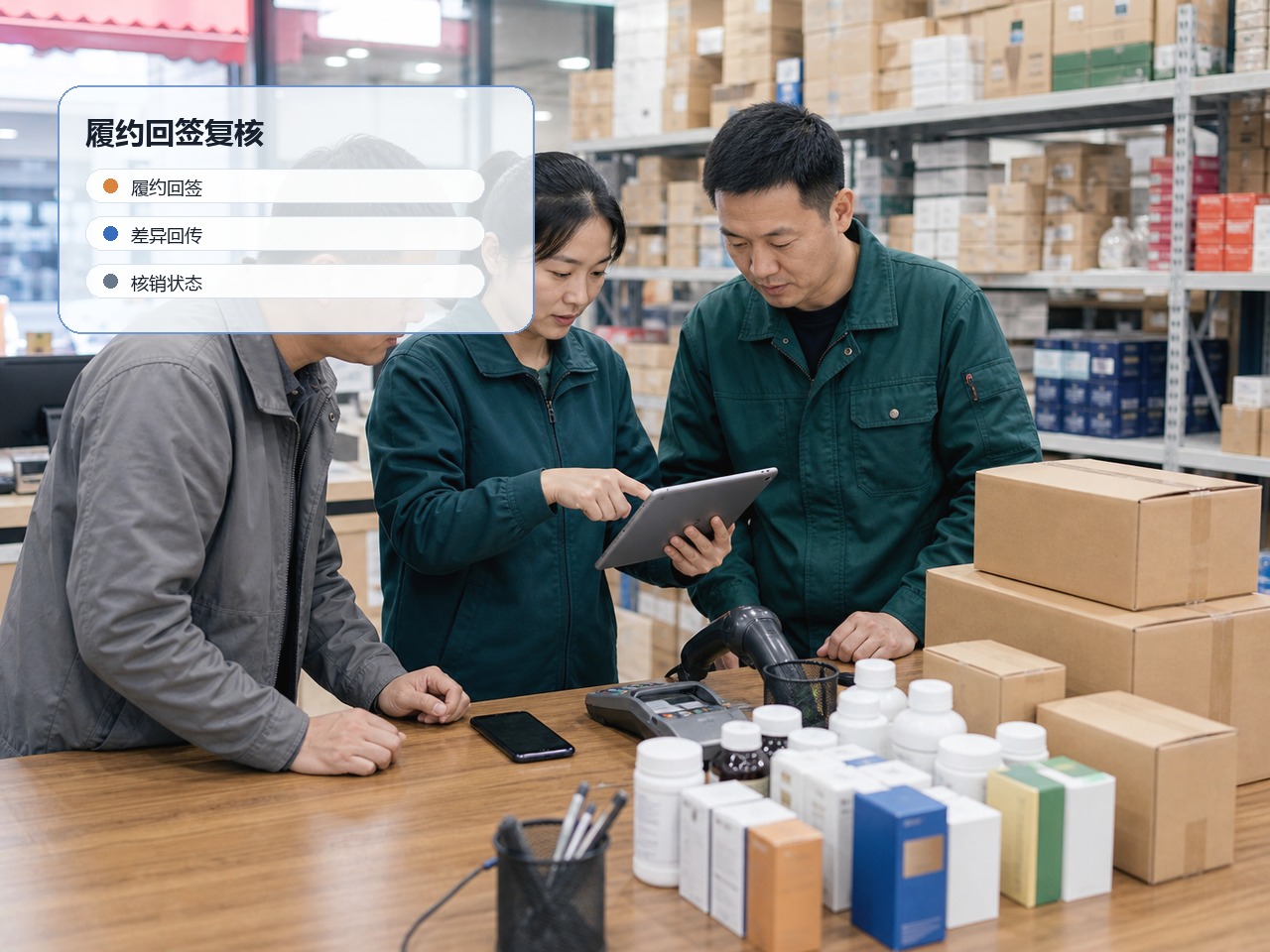文章配图：签收差异回看