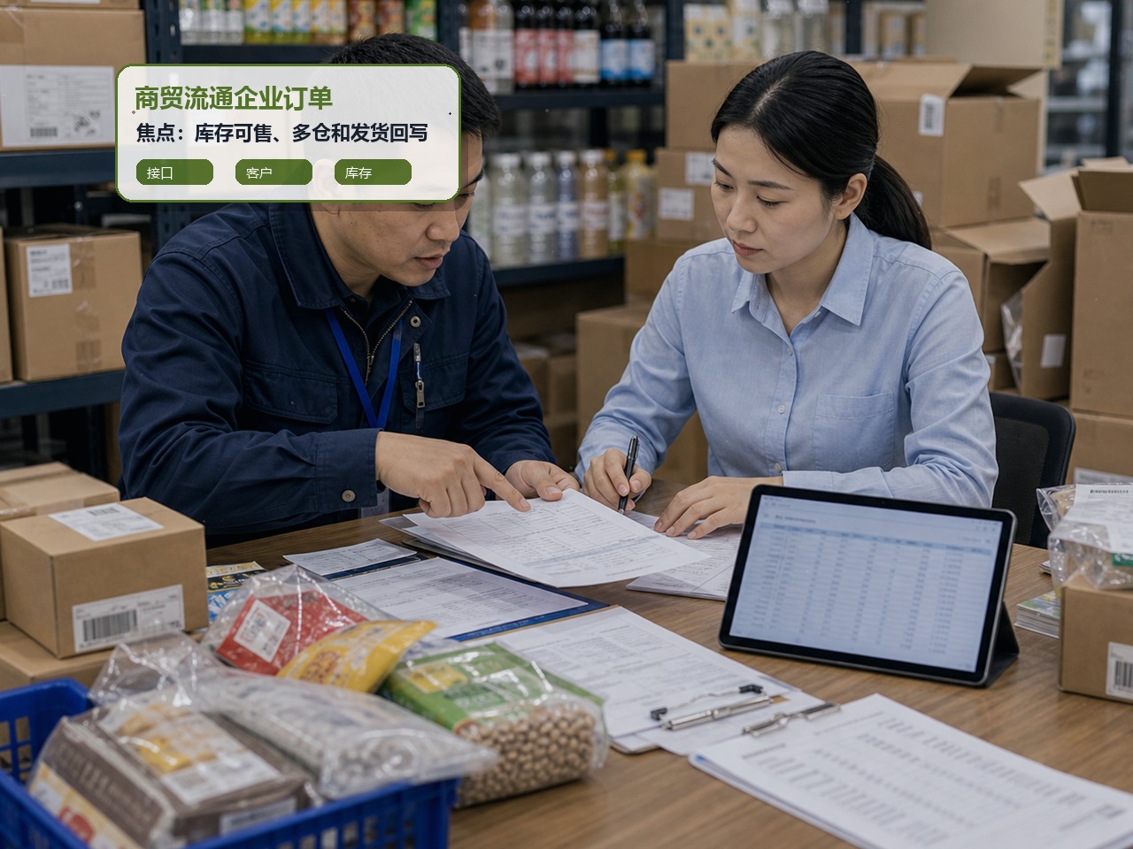 客户入口核对现场