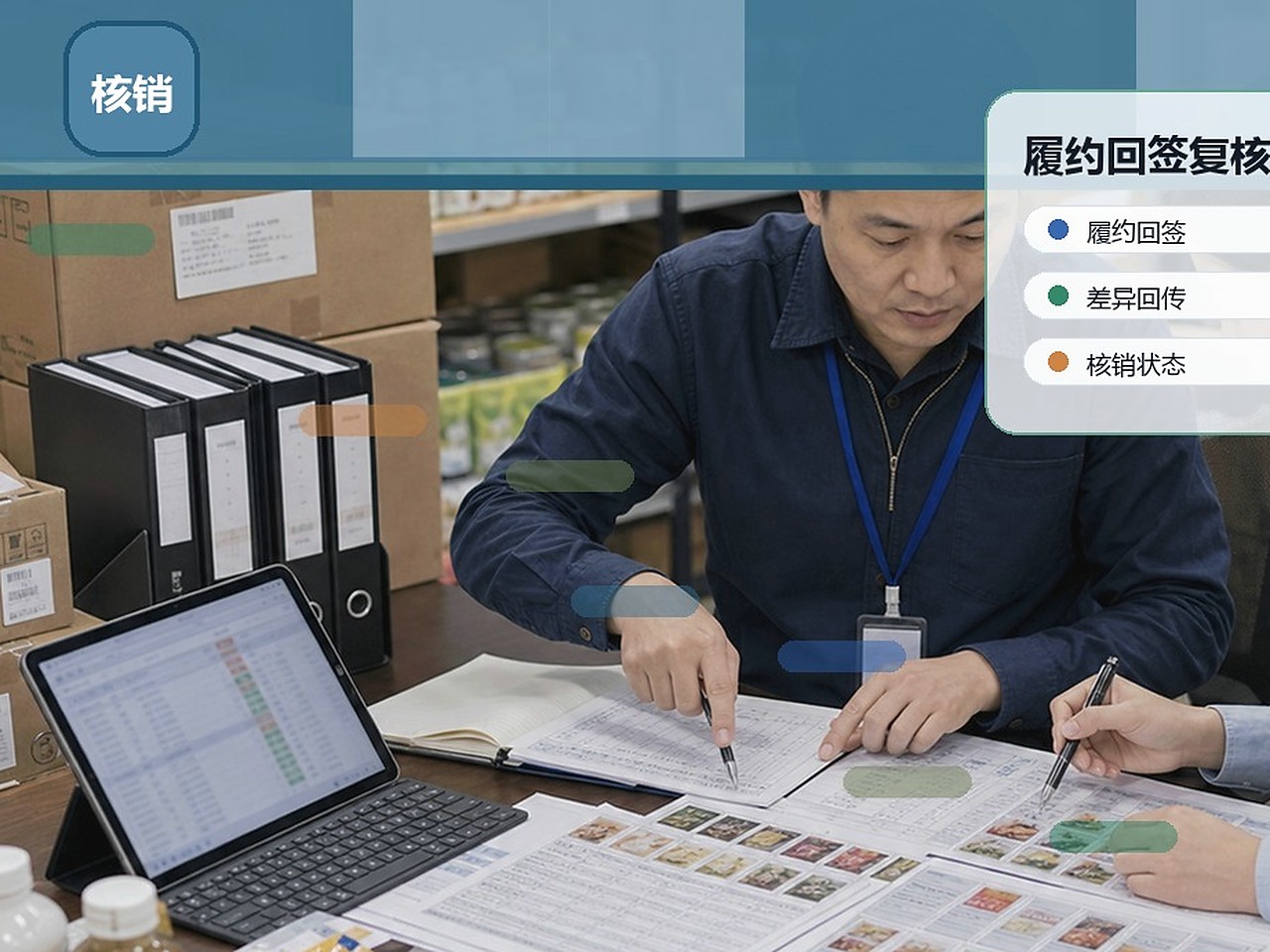 价格库存复核现场