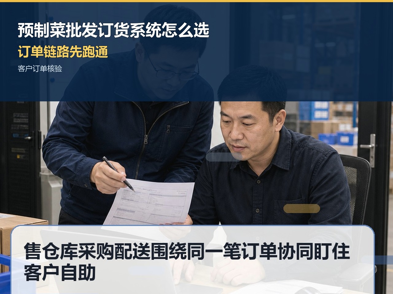 预制菜批发订货系统怎么选？从促销备货与库存边界逐项判断
