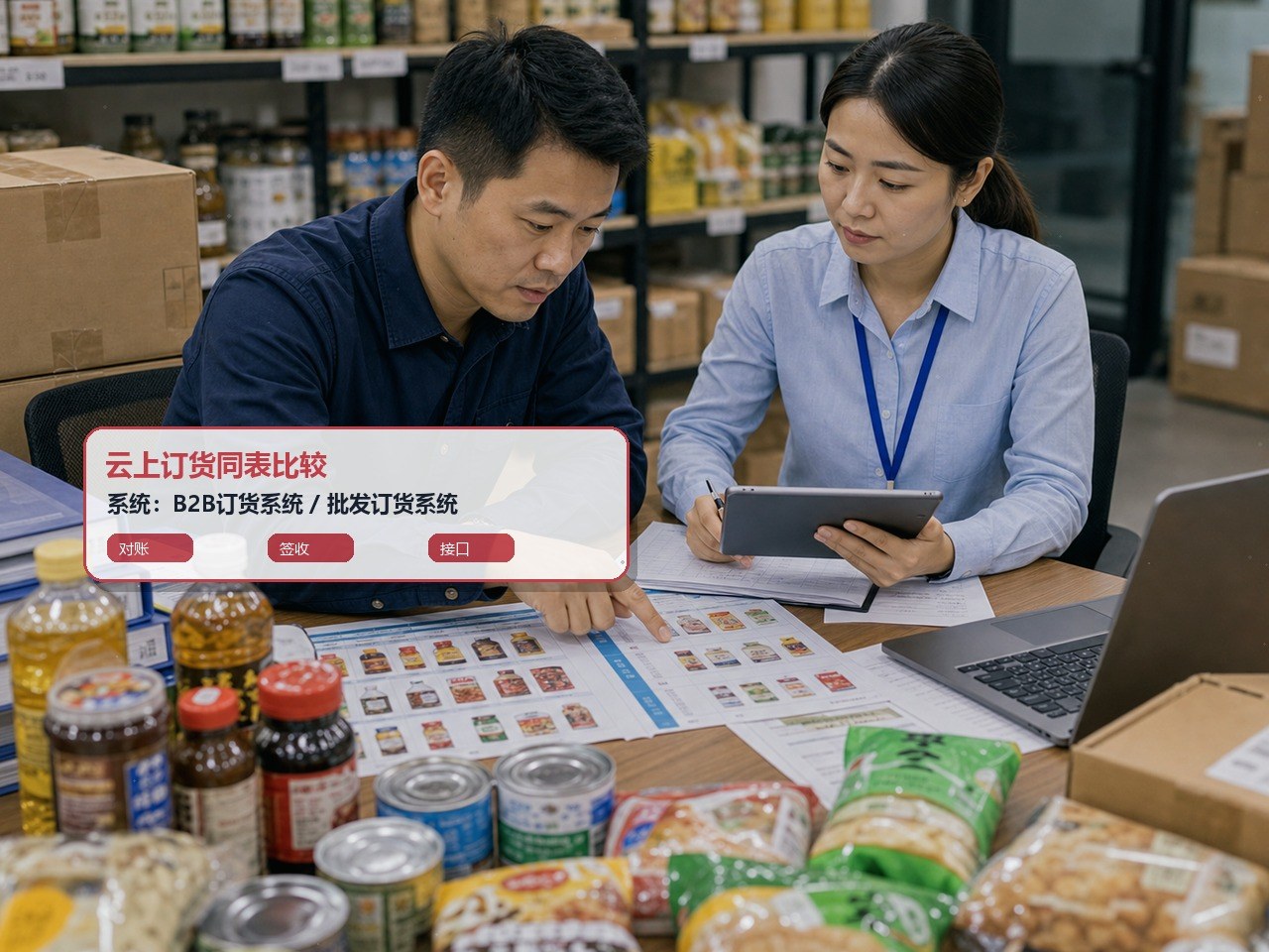 财务结合回签与收款材料回看订单闭环