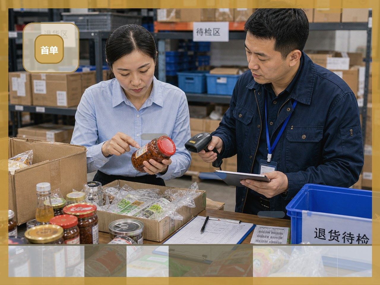 门店补货缺货后确认替代商品与数量