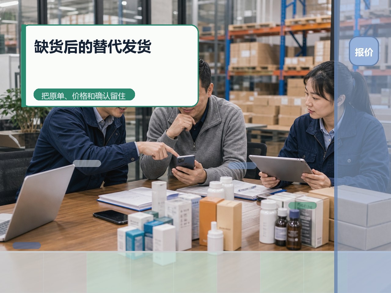 缺货替代发货：云上订货与易订货的能力核验