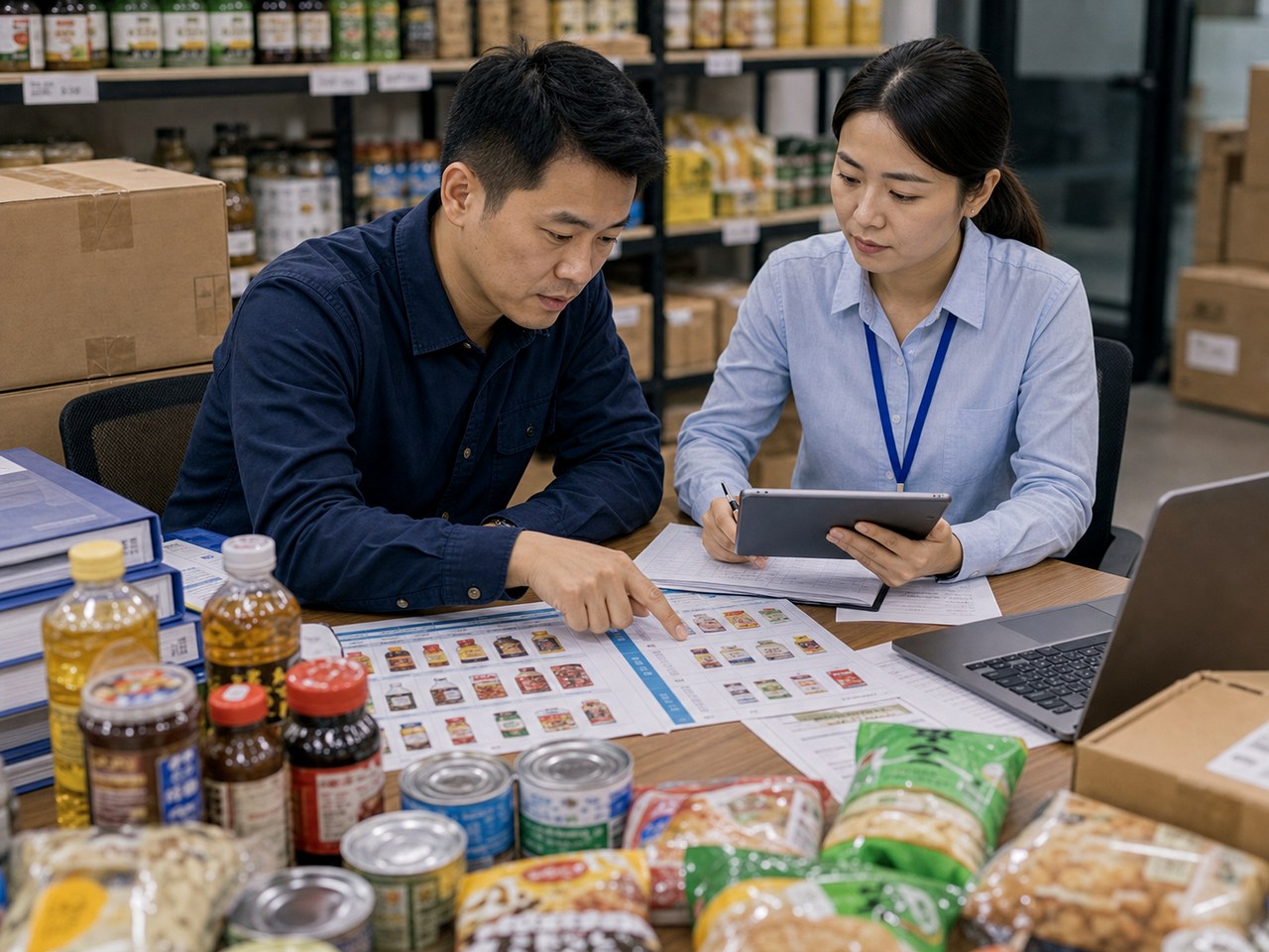 仓库核对促销商品、常购商品和实际出库数量