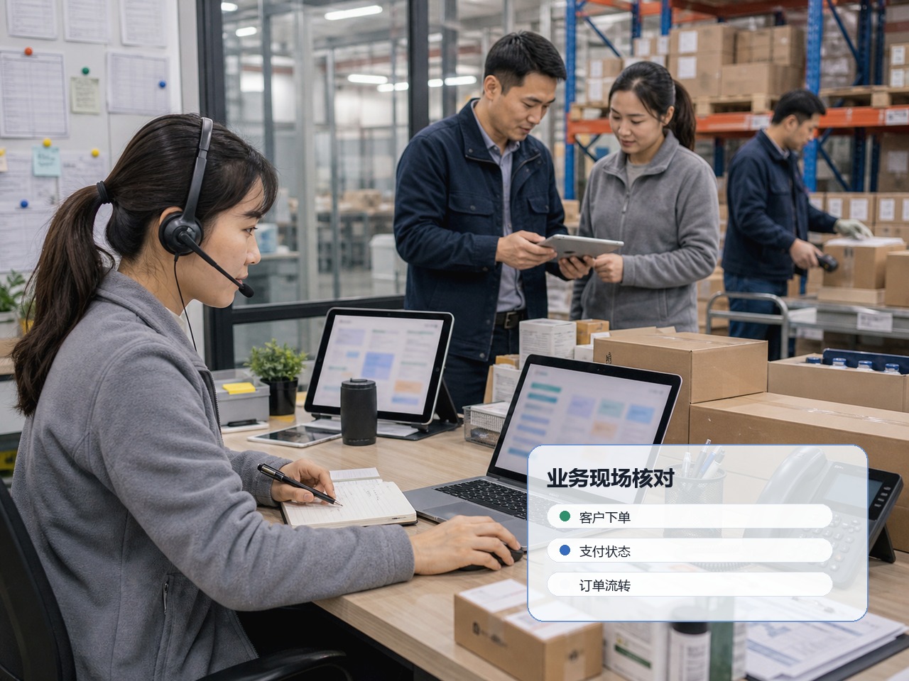 运营、仓库与财务共同回看冷链订单异常
