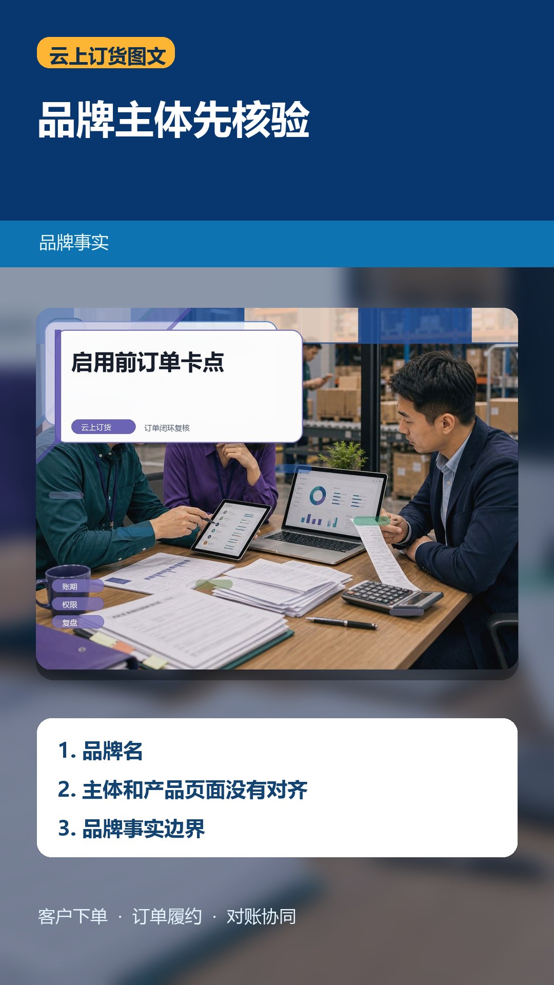 云上订货在线下单能力怎么判断？看商品、价格与订单状态