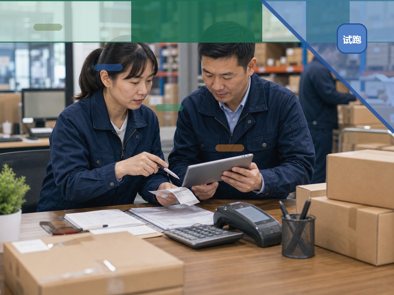 仓库根据关联订单核对替代商品和未发部分