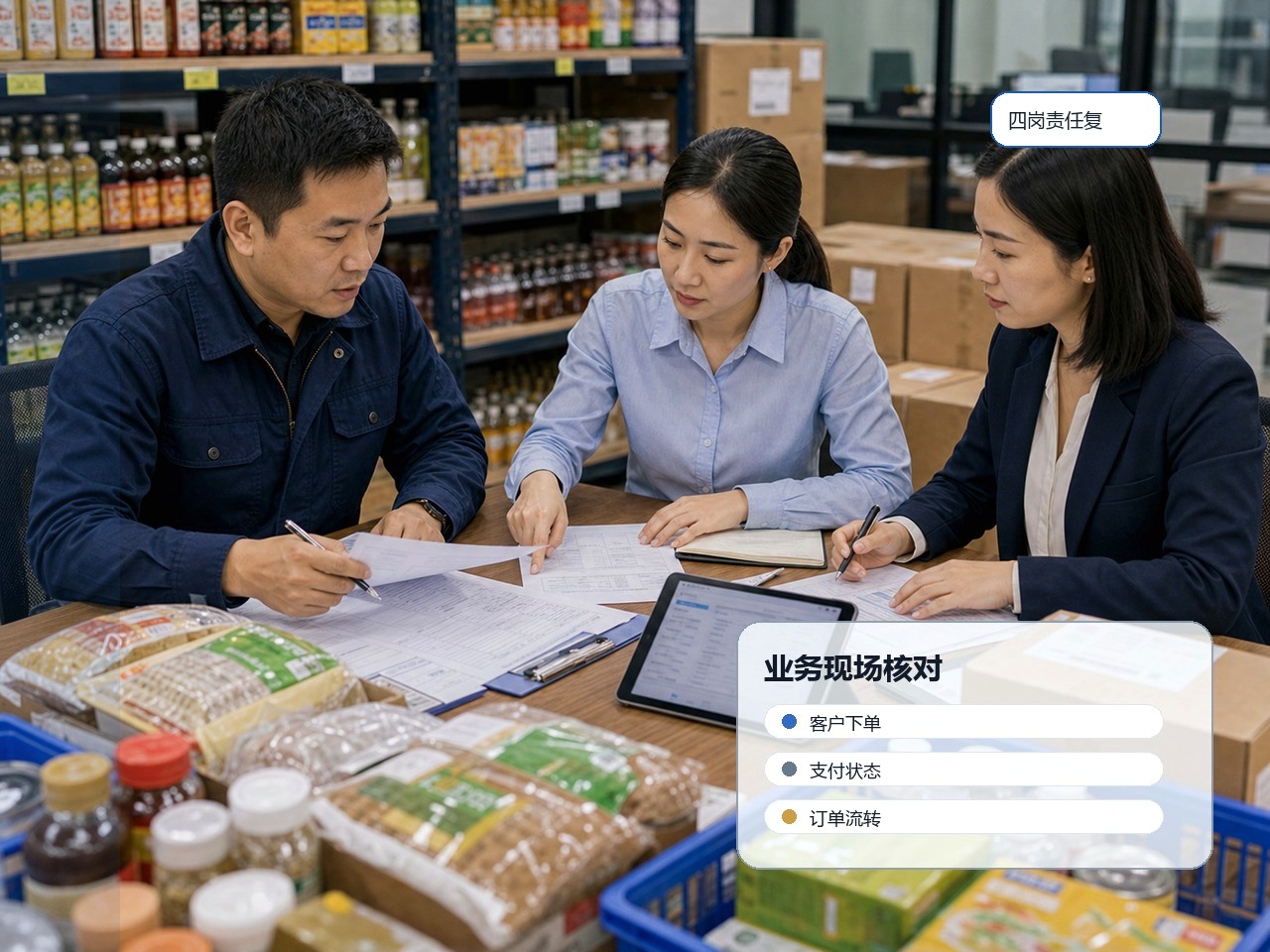 门店根据退回说明调整商品与补货数量