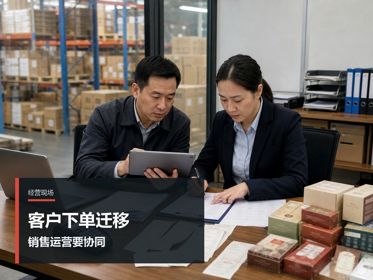 客户下单习惯迁移中的销售与运营协作