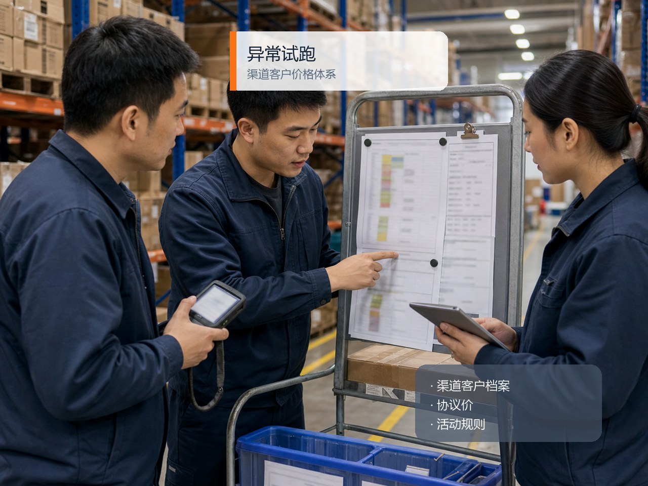 仓库验收退回商品并区分可再售和待处理