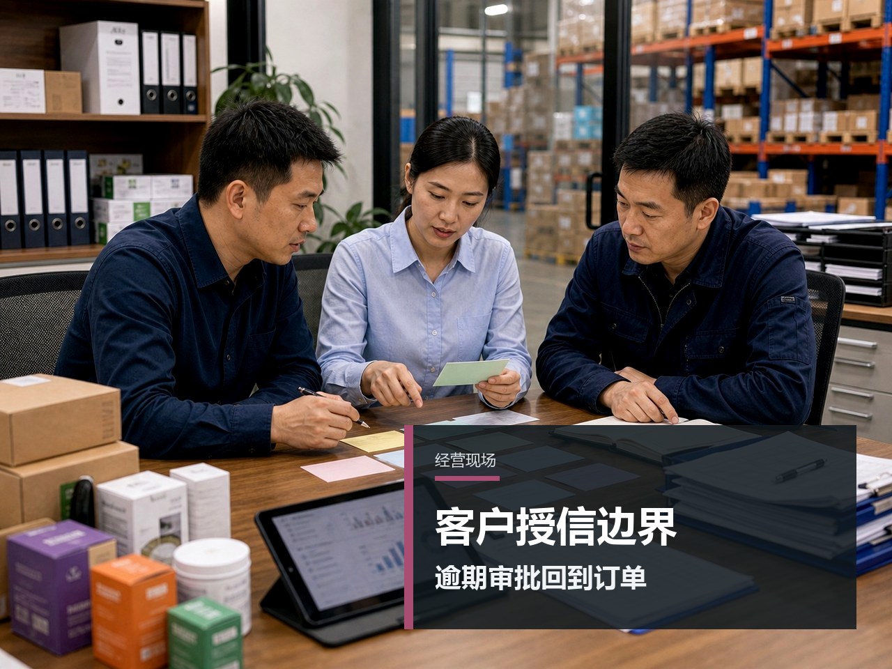 客户授信、逾期与订单审批的业务边界