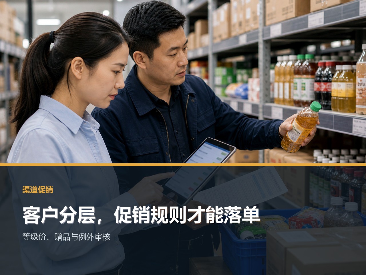 快消与酒水渠道订货中的客户分层和促销执行