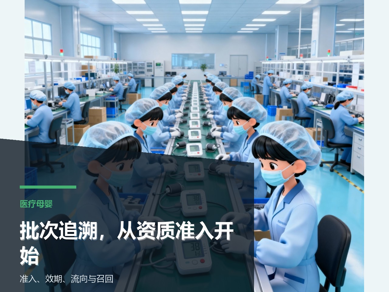 医疗、母婴行业的批次追溯与客户订货