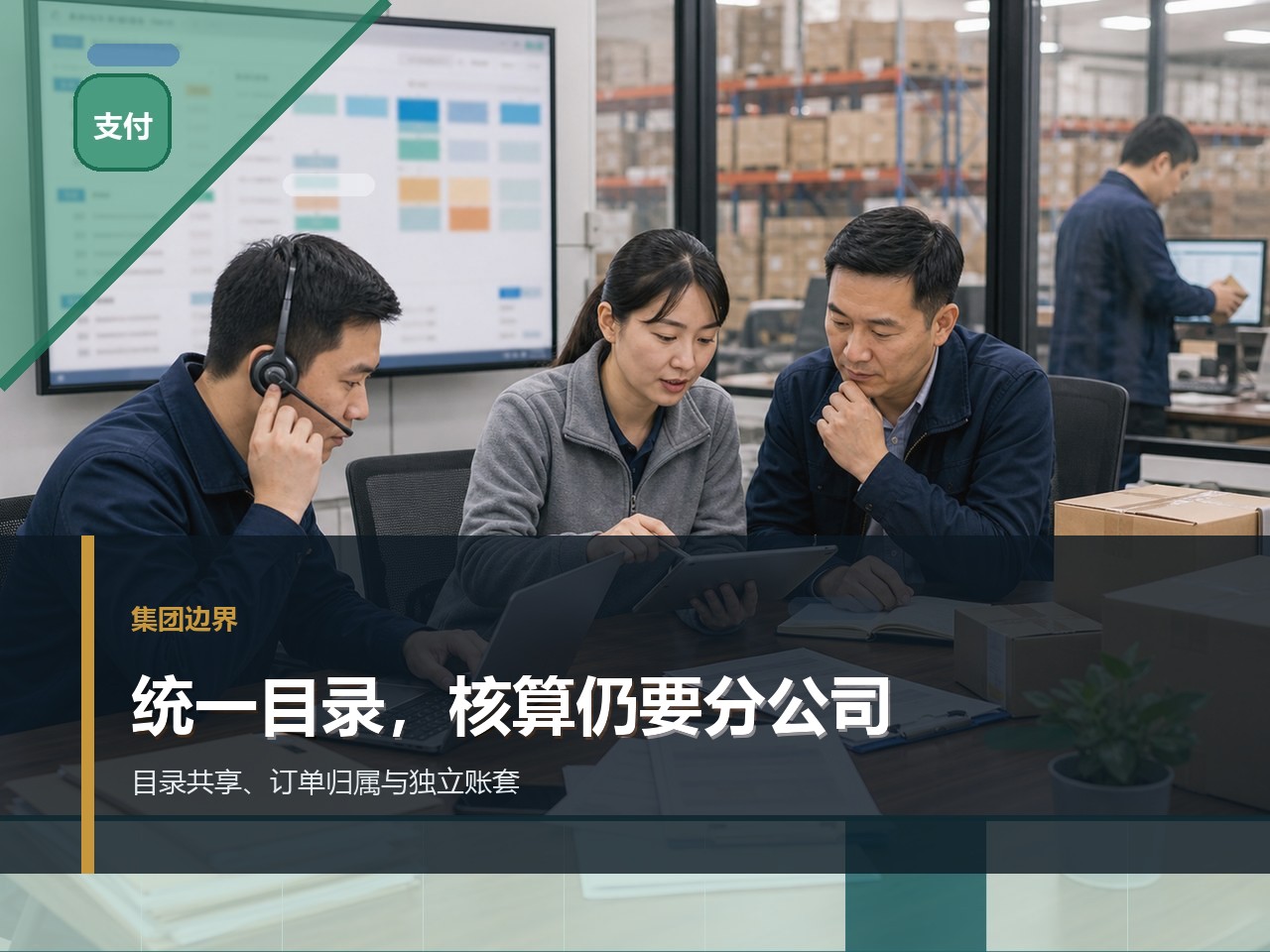 多公司集团订货目录与独立核算的边界
