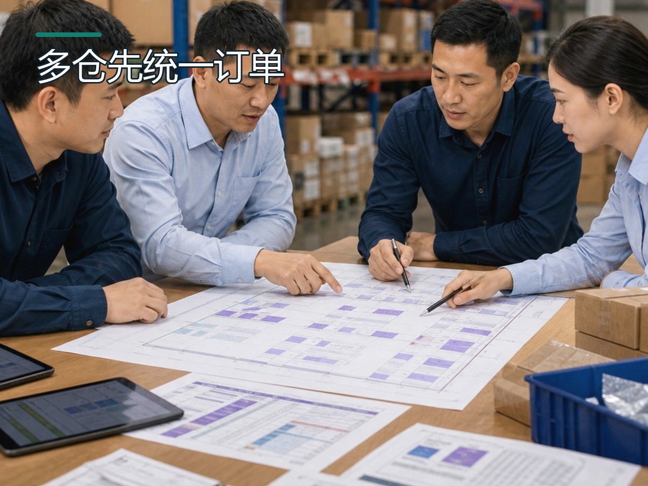 多仓发货的批发企业，订货系统要先解决什么