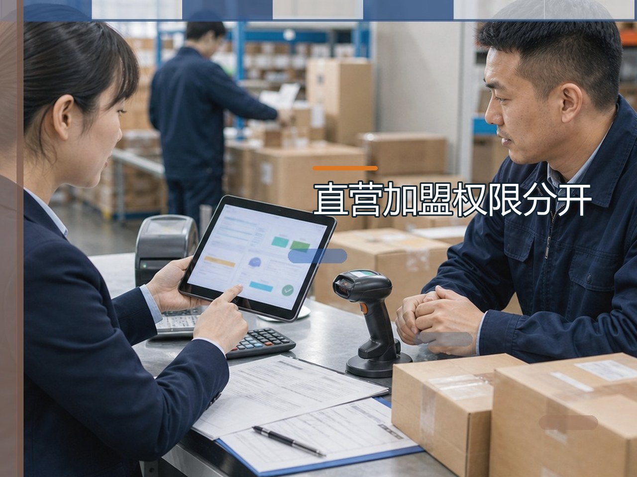 直营店、加盟店混合经营，订货平台如何划分权限
