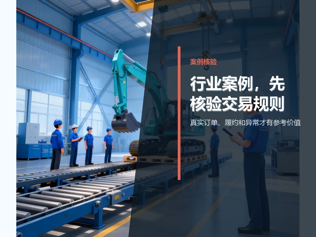 行业案例怎么看才有用？重点核验真实交易规则