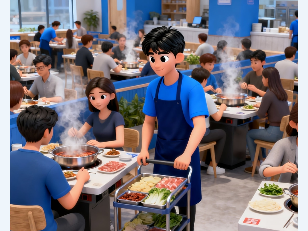 餐饮加单与仓配协同现场