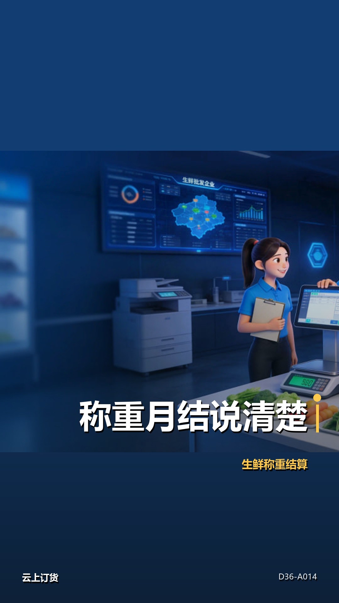 称重商品结算数量变化，月结对账怎样处理