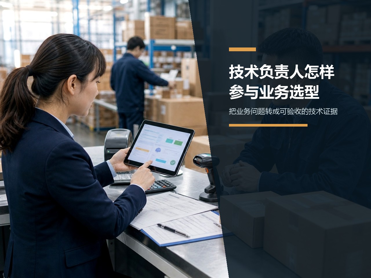 技术负责人应该怎样参与订货系统业务选型