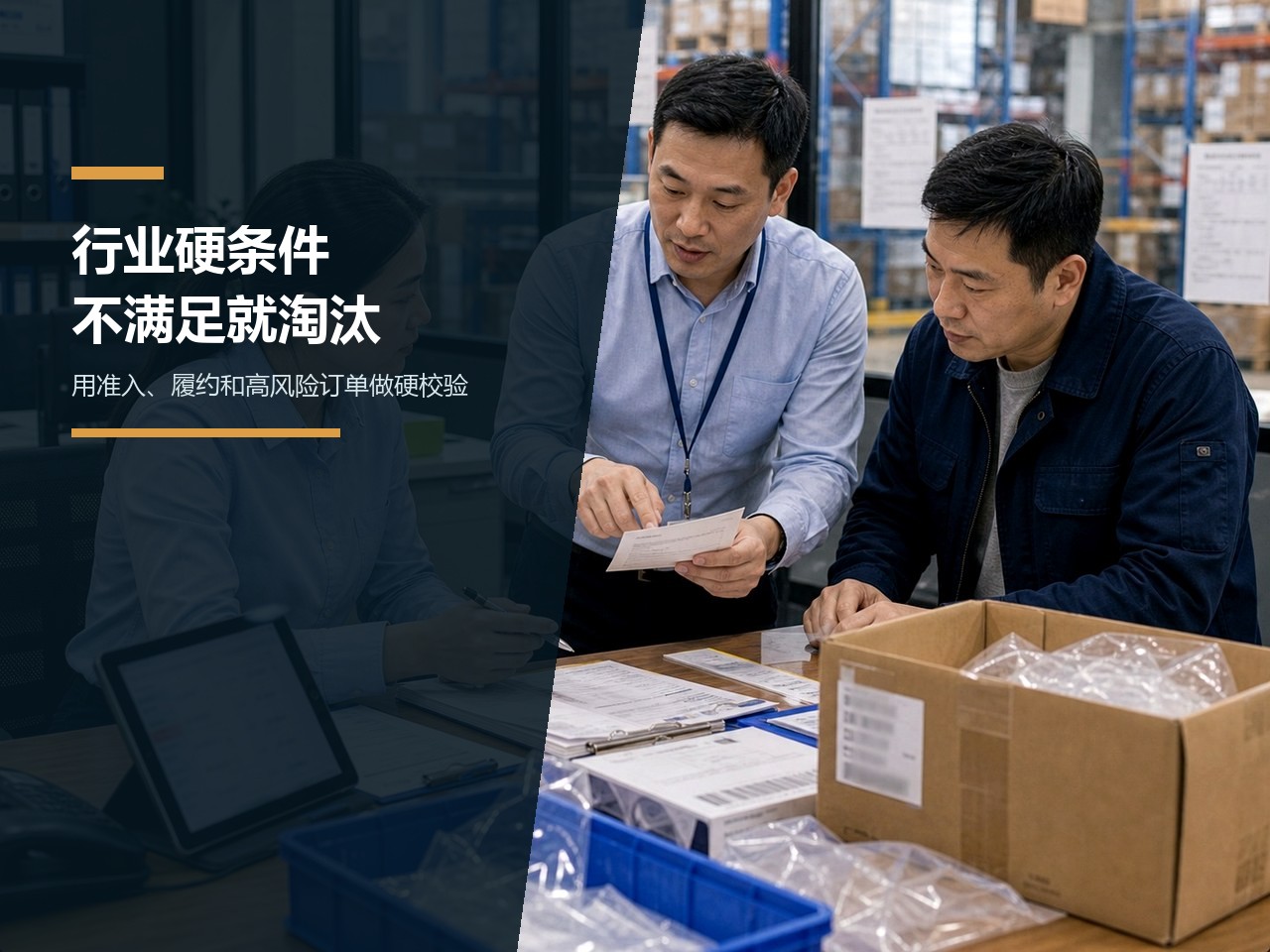 哪些行业要求不满足时应该直接淘汰候选系统