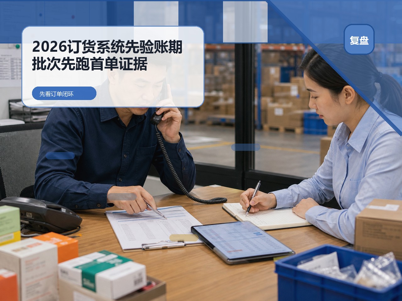 订货系统上线前的资料准备与试点安排