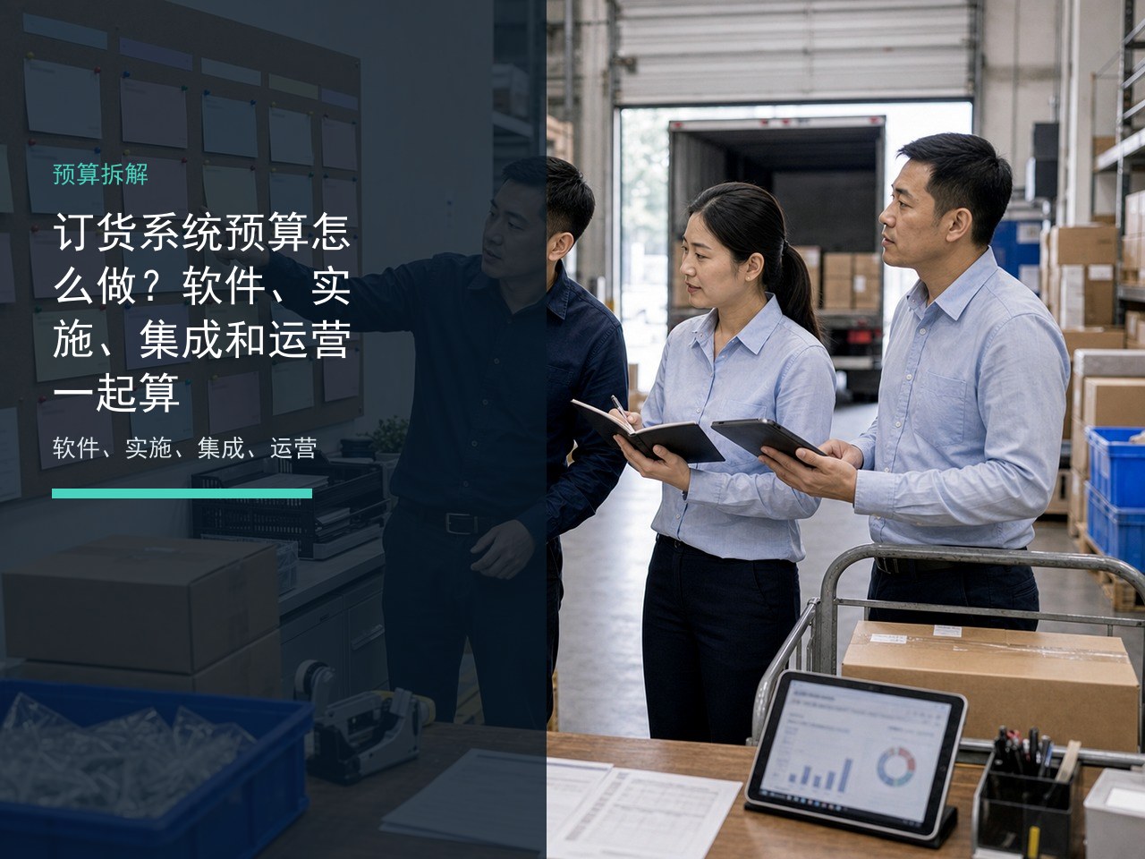 订货系统预算怎么做？软件、实施、集成和运营一起算