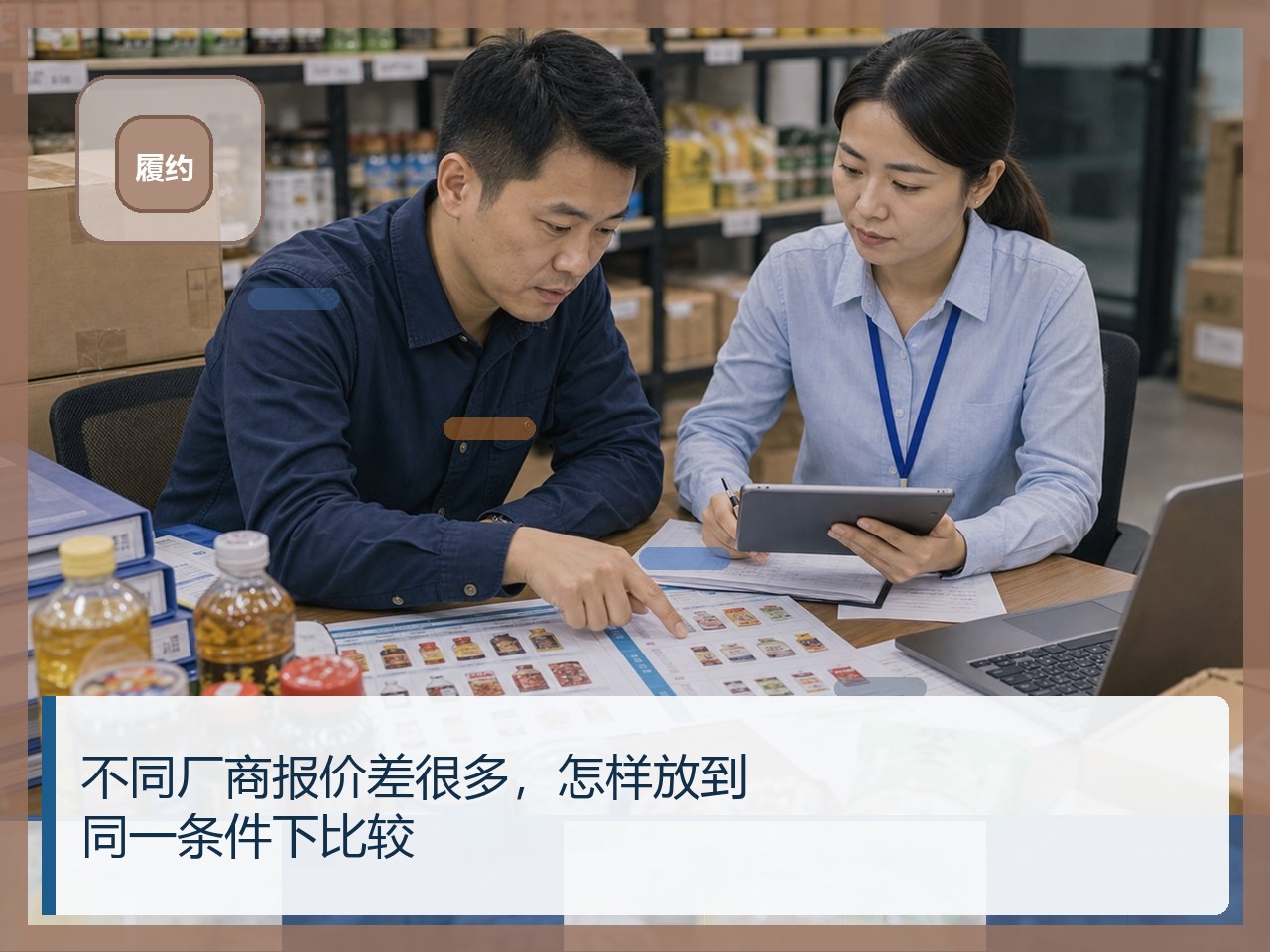 不同厂商报价差很多，怎样放到同一条件下比较